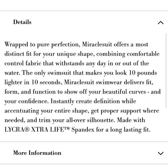 NWT Miraclesuit Razzle Dazzle Eclat Black One Piece Size 12 - Picture 4 of 9